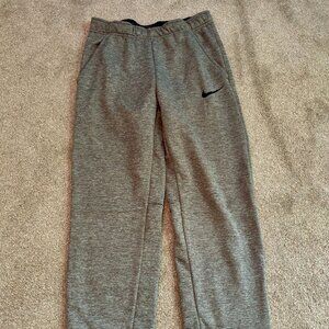 Men's Nike Dri-Fit Gray Sweat Pants Sized Small